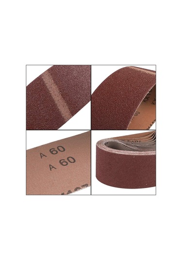 Hallow-3 X 18 İnç Zımpara Kayışları 76x457mm , Paket Başına