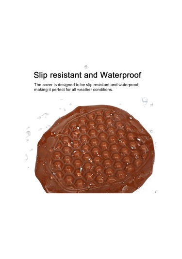 Jeehugo Elektrikli Bisiklet Koltuk Kılıfı - Suluğa Dayanıklı, Rahat, Kaymaz, Havalandırıcı Pu-silikon Materyal - Siyah Isı Ve Yağmur Koruması Siyah