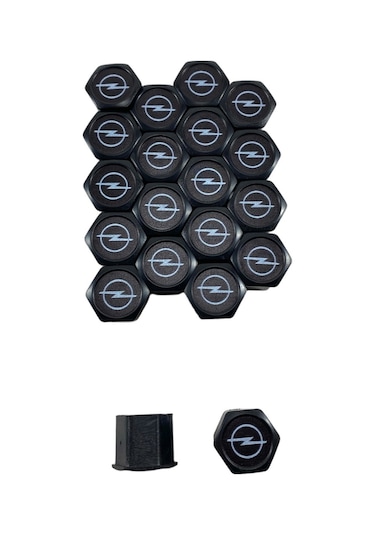 Opel 19 Mm 20 Li Takım Set Oto Çelik Jant Bıjon Kapağı