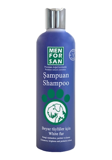 Menforsan Beyaz Tüylülere Özel Köpek Şampuanı 300 Ml