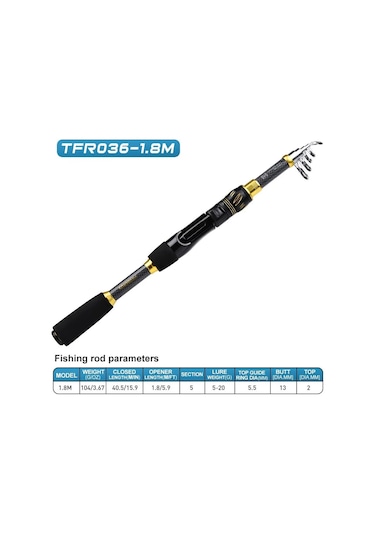 Valkyrie 1.8m Çantalı Motorlu Spin Olta Seti Silikon Rapala Misina Jighead Herşey Dahil Tam Set Ultra Hafif Tasarım