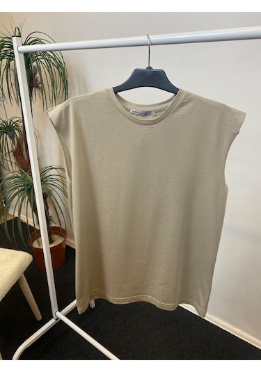 Superlife Süperlife Regular Fit Tişortspr22tsk129 Bej