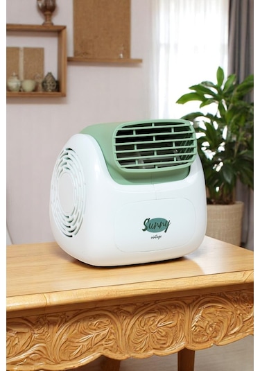 Fressi Jaf28 Taşınabilir Masaüstü Yeşil Usb Fan