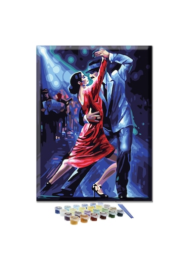 Sayılarla Boyama Seti - Dans Renk