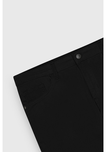 Ac&Co / Altınyıldız Classics Slim Fit Pamuklu Esnek Chino Erkek Pantolon - Siyah Ac&Co / Altınyıldız Classics Slim Fit Pamuklu Esnek Chino Erkek Pantolon - Siyah
