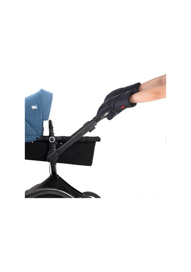 Samdoo Kışın Bebek Arabası İçin Sıcak Tutan Polar Eldiven - Yapışkanlı Pratik Tasarım