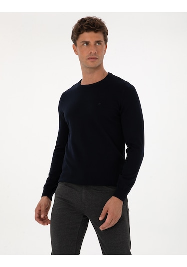 Pierre Cardin Erkek Lacivert Kazak /triko 50315509-vr033 Lacivert