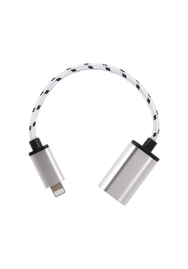 Xindoker İphone Uyumlu İçin Altın Otg Adaptörü - Usb Flash Bellek, Klavye, Fare Bağlantısı, Hızlı Veri Transferi, Hafıza Yetersizliği Sorunu Çözücü