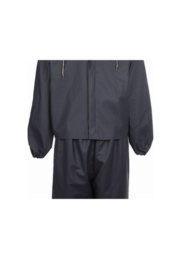 Balıkçı Yağmurluk Su Geçirmez Pvc Kalın Yağmurluk Haki