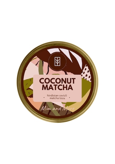 Coconut Matcha Hindistan Cevizli Matcha Yeşil Çay 25 Gr