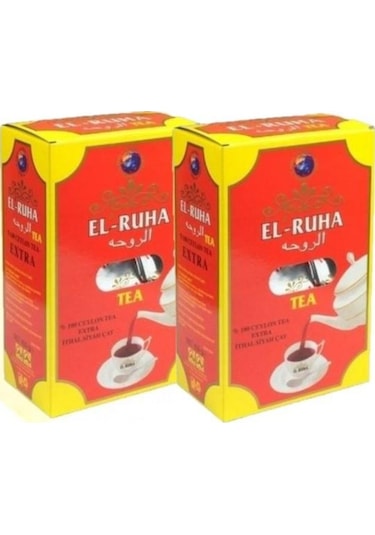 El-Ruha Ceylon Extra İthal Siyah Dökme Çay 2 x 800 G
