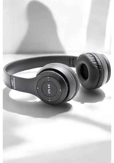 Bfs Kulak Üstü Tf Kart Ve Aux Destekli Ergonomik Bluetooth Kulaklık