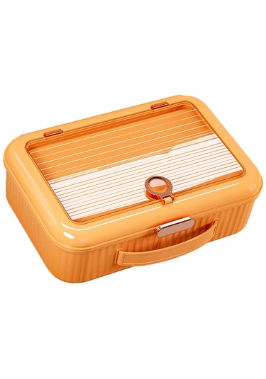 Homyl Belge Saklama Kutusu Çok Katmanlı Dosya Düzenleyici Turuncu