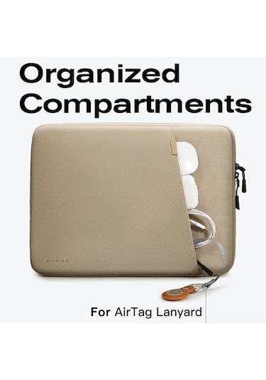 Sones Bange Bg-6801 Dizüstü Bilgisayar Çantası Dijital İç Düzenleyici, Renk: Haki Büyük Diğer