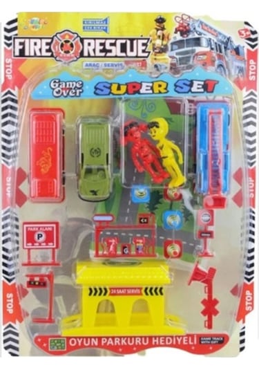 Demir Toys Garajlı İtfaiye Seti Dmr-135