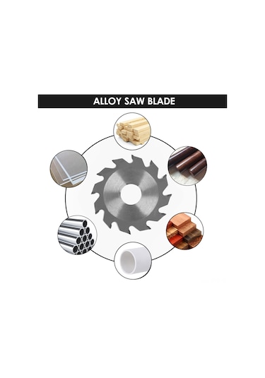 Symbee 4'lü Testere Seti: 63mm Alaşım, Hss, Zımpara Ve Reçine Diskler - Dayanıklı Ve Keskin