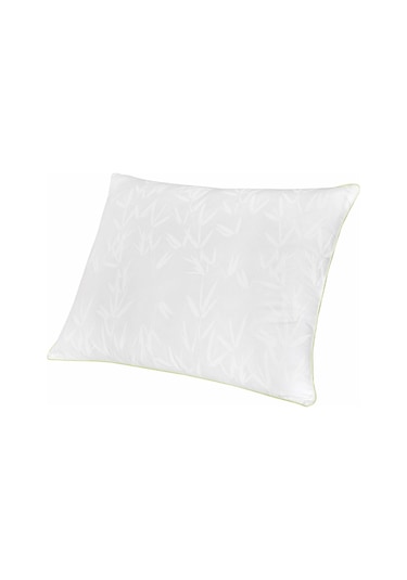 Taç Bambu Soft Yastık Yeşil Saten Biyeli Taç Bamboo Yastık 50x70