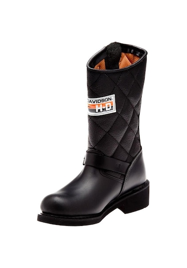 Harley Davidson LACONIA 644 Unisex  BLACK / YAĞLI DERİ Çizme