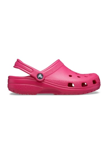 Crocs 10001 Classic Fuşya Unisex Terlik Renksiz Şeffaf