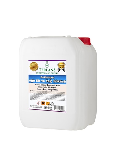 Terlans Endüstriyel Ağır Kir Yağ Sökücü 20 KG