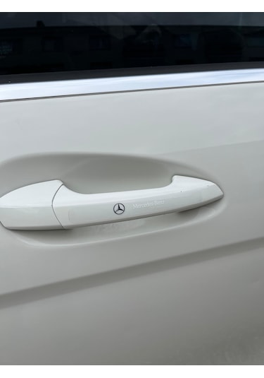 Mercedes Marka Araçlar İçin Kapı Kolu Çizik Önleyici 8'li Set