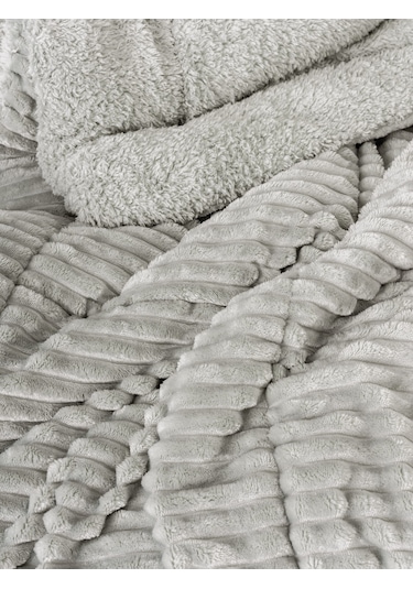 Cotton Box Wave Çift Kişilik Yorgan Gri 195x215 Cm Gri