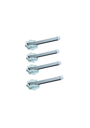Dzgn Home Metal Katlanır Yer Sofrası Ayağı 30 Cm- 4'lü Takım