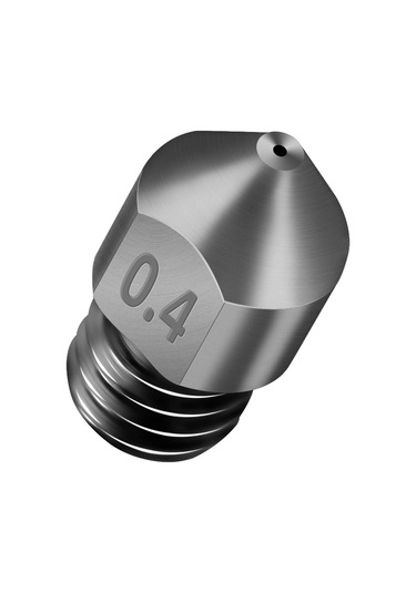 Shineyee Mk8 Sert Çelik Nozzle 0.4mm Boyutlu 3d Yazıcı Aksesuarı - 6 Adet Paket