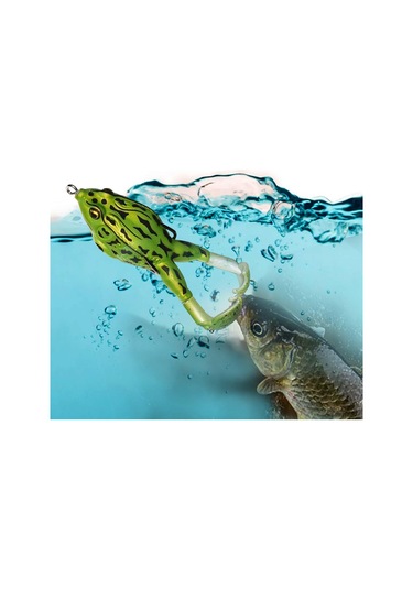 Homyl Tatlı Su Shad Fishing Lures Tarzı Için Kurbağa Stil-h