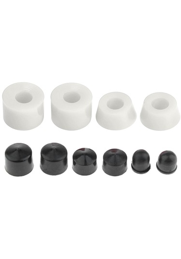 Homyl Açık Için Kaykay Kamyon Burç Kiti Amortisörler Beyaz Beyaz Çok Renkli