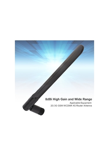 Pazly 8dbi 700-2700mhz Yüksek Kazanç Wifi Anteni, 2g/3g/4g İçin Esnek Ve Güçlü İletim