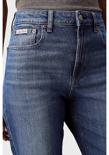 Calvin Klein Bayan Kot Pantolon Lv047b913g Ycc Mavi Mavi