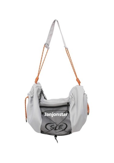 Agoodshop 2024 Yeni Düz Renk Su Geçmez Omuz Çantası - Çift Crossbody Trend Omuz Çantası A.Haki