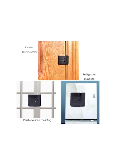 Sones Kapı Manyetik Kablosuz Zil Kapı Ve Pencere Alarmları Güçlü Yapışkanlı Wolfproof Hırsızlık Önleyici Alarmlar Beyaz