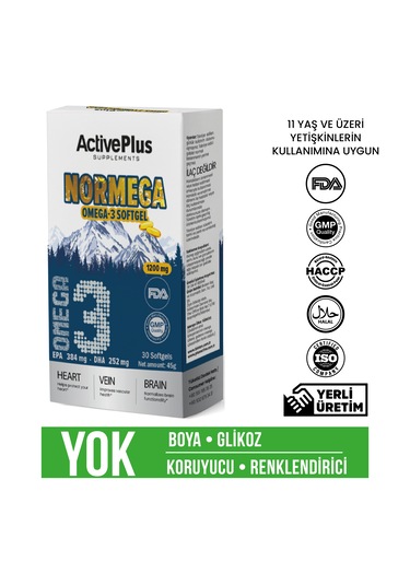 Activeplus Normega Omega-3 Softgel