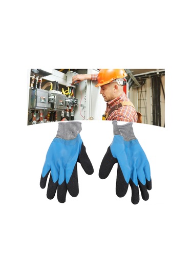 Yuntech01 Yüksek Gerilimli Elektrik Eldiveni 1000v'a Kadar İzolasyon, Lastik Malzeme, Anti Kayma, Isıya Dayanıklı, Profesyonel Ve Ev Kullanıma Uygun