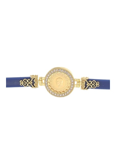 Sefa Gold TC. Darphane 22 Ayar Yeni Tarih Çeyrek Altınlı Bileklik