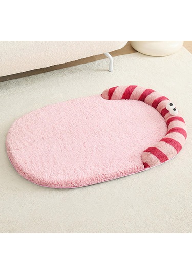 Suntek Uyku Sıcak Kedi Yastığı Yıkanabilir Evcil Pembe-m