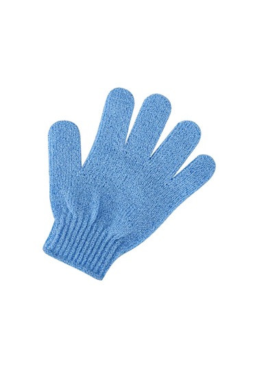 Suntek 6 Parça Eksfoliye Edici Vücut Ovucu Duş Mavi