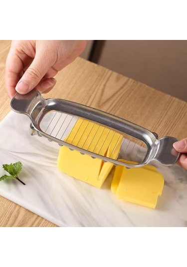 Alüminyum Peynir Kesim Tereyağı Peynir Dilimleyici Kazlar Yumurta Tereyağı Bölücü Hat Kesici Cilalı Diğer