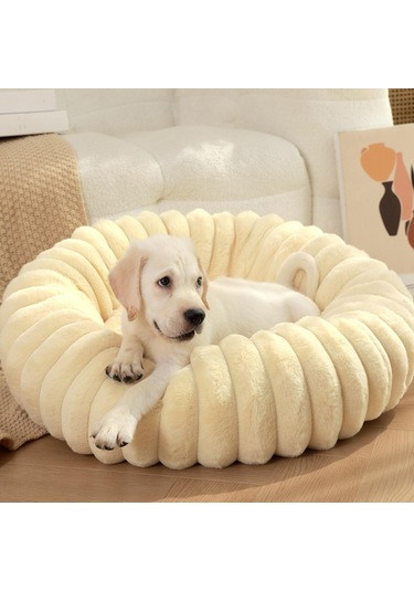 Suntek Köpek Sakinleştirici Yatak Isıtıcı Evcil Hayvan Bej-50cm