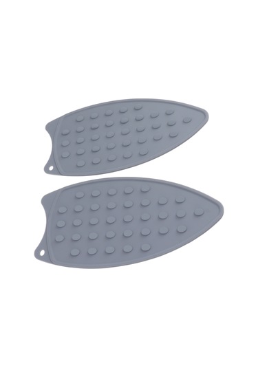 Kangvka 2 Adet Silikon Ütü Minderi, Isı Dayanıklı Koltuk/ütü Tahtası Koruyucu, Ütü Soğutucu, Yüksek Kaliteli, Temizliği Kolay, Gri Renk Gri Tarz