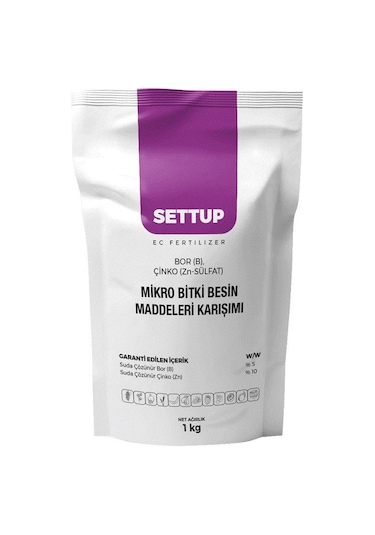 Settup Çinko-bor İçerikli Gübre 1 Kg 1 KG