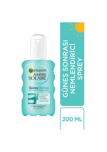 Garnier Güneş Sonrası Nemlendirici ve Ferahlatıcı Sprey 200 ML