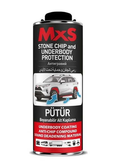Mxs Darbe Koruyucu Tabancalık Pütür Grı 1000 Gr AOD-MXS 2620