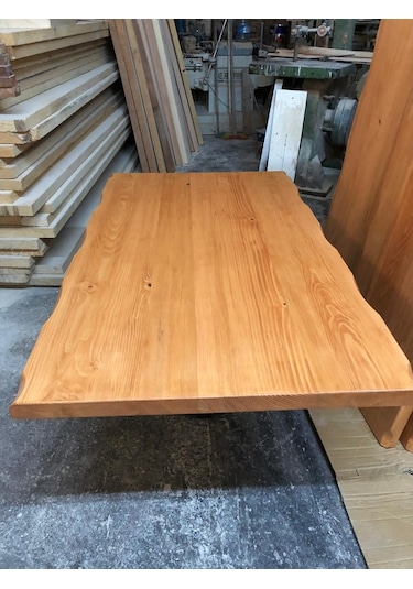 Bintaşmobilya Naturel Kütük Masa Üstü-140X80.Cm