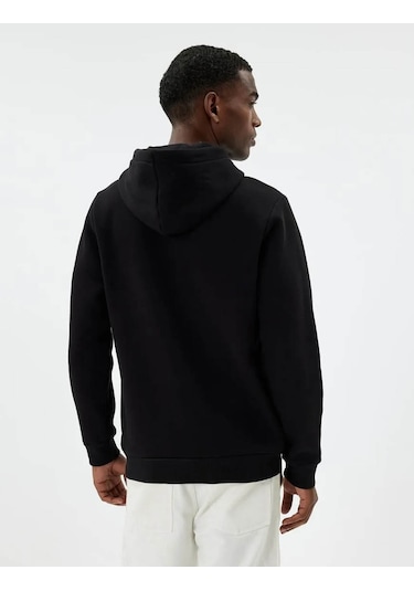 Koton Erkek Sweatshirt Siyah 5wam70001mk 25ky59000107 Y5901 Siyah