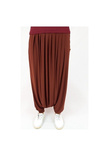 Özözkanlar Kadın Kiremit Cepli Sandy Hoby Şalvar Kiremit