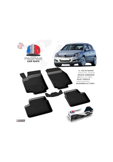 Opel Astra H Hb 4D Havuzlu Paspas 2004 Ve Üzeri A+Kalite