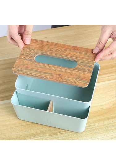 Uygulanmaz Dikdörtgen Mendil Kutusu, Mendil Kutusu, Mendil Kutusu, Kapaklı Mendil Kutusu, Ofis, Banyo, Oturma Odası İçin Saklama Kutusu